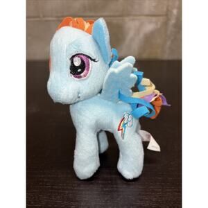My Little Pony Rainbow Dash Plush 2012 Stuffed Felt Mane Walmart Exclusive 5.5"